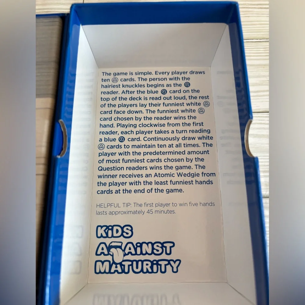 Family Game - Kids Against Maturity